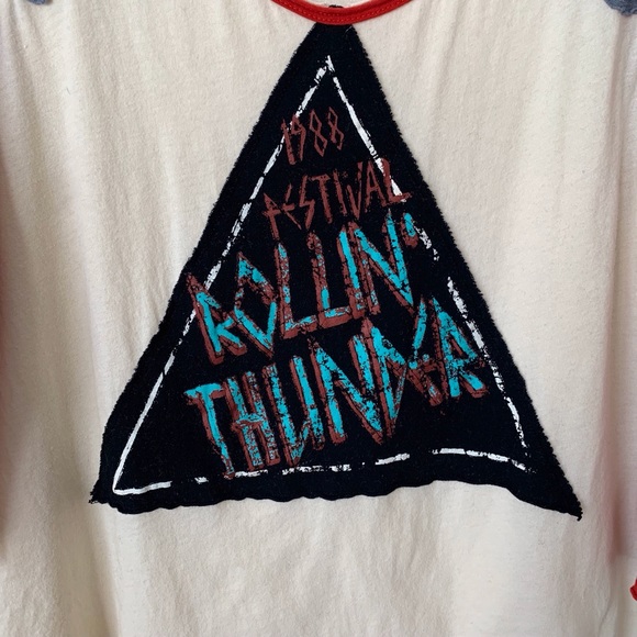 We The free Rollin Thunder Festival Baseball Shirt - Picture 2 of 6
